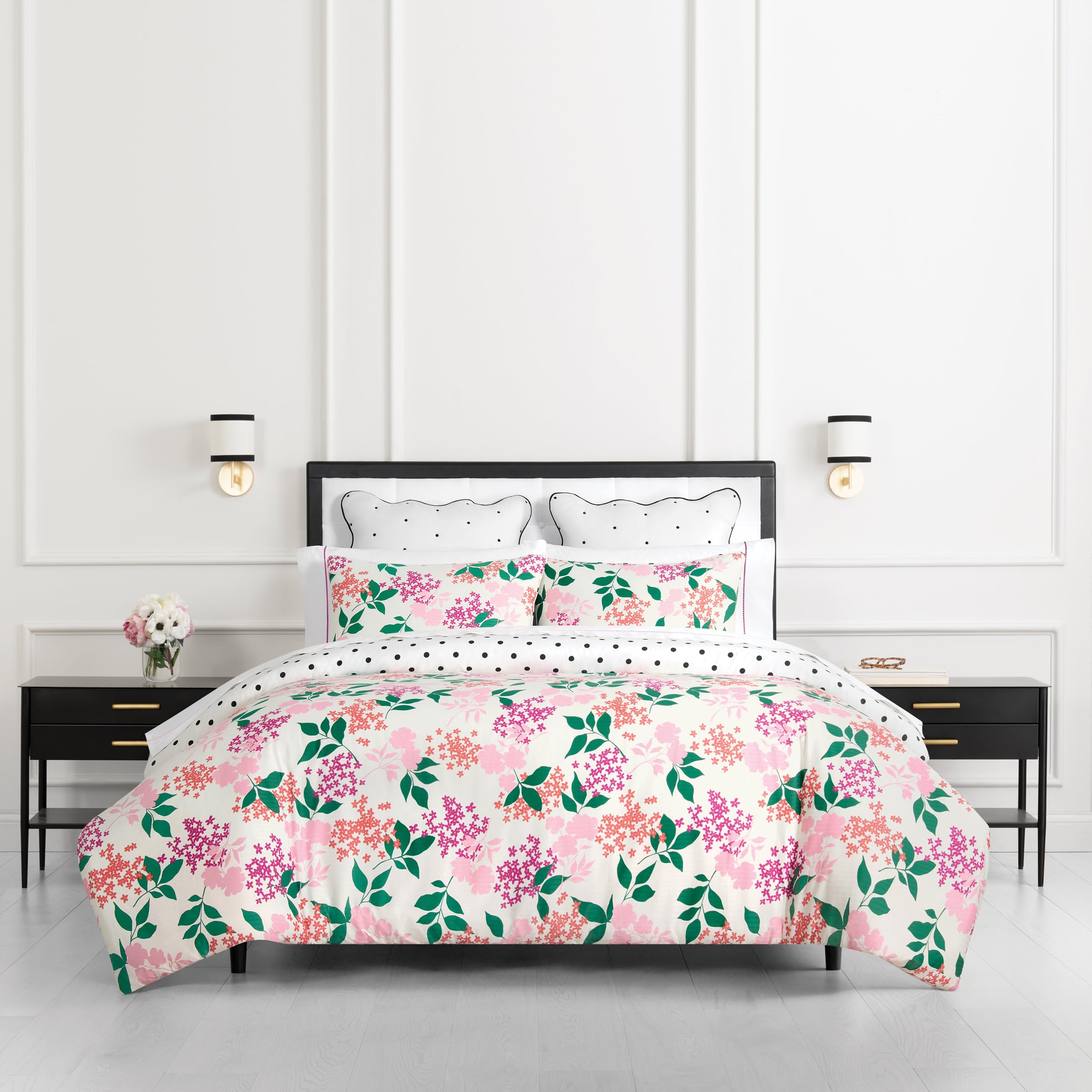 Amazon.com: kate spade new york Bold Blossoms Full/Queen Comforter